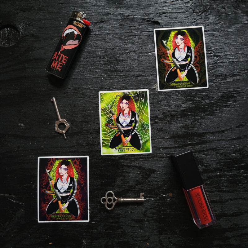 Villain Era Pinup - 3 pack stickers